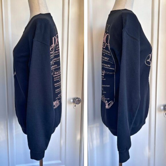 DEUX MOI Black Sweatshirt Size S - Picture 6 of 16